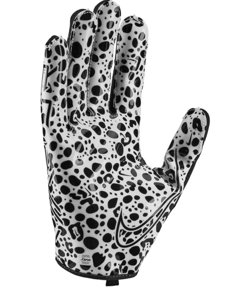 Amazon.com : Nike Vapor Jet 7.0 Football Gloves Gray | Gold